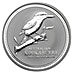 2003 1 oz Australian Silver Kookaburra Bullion Coin thumbnail