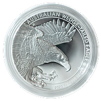 Australian Silver Wedge Tailed Eagle 2020 - High Relief - 1 oz Australian Silver Wedge Tailed Eagle 2020 - High Relief - 1 oz