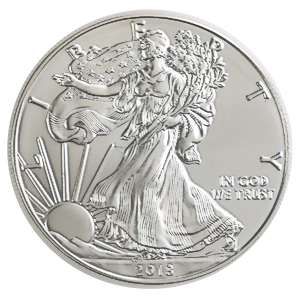 2018 1 oz American Silver Eagle Bullion Coin