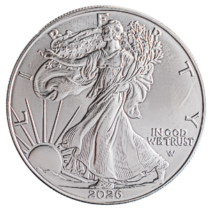 2026 1 oz American Silver Eagle Bullion Coin