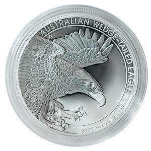 2020 1 oz Australian Wedge Tailed Eagle High-Relief Silver Coin