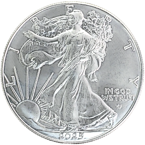 2025 1 oz American Silver Eagle Bullion Coin
