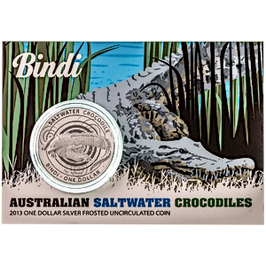 2013 1 oz Royal Australian Mint Saltwater Crocodile Series 