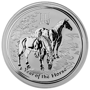 2014 10 oz Australian Lunar Series 