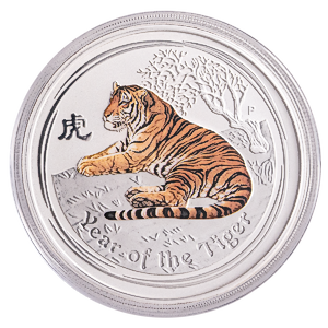 2010 5 oz Australian Lunar Series 