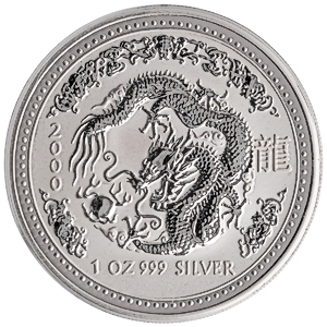 2000 1 oz Australian Lunar Series 