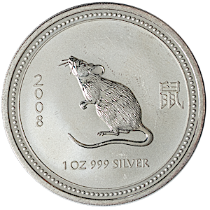 2008 1 oz Australian Lunar Series 