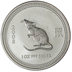 2008 1 oz Australian Lunar Series 
