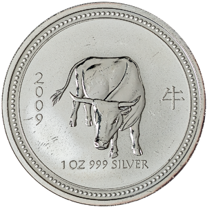 2009 1 oz Australian Lunar Series 