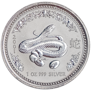 2001 1 oz Australian Lunar Series 