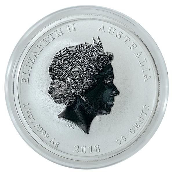 Australian LUNAR 銀貨　year of the dog 2018 2018 Year of the Dog Silver Coin 2oz Perth Mint Australian Lunar