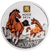 2026 1 kg Australian Lunar Horse Colourized Proof Coin - With Gold Privy thumbnail