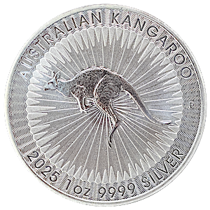 2025 1 oz Australian Silver Kangaroo Bullion Coin