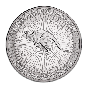 2019 1 oz Australian Silver Kangaroo Bullion Coin
