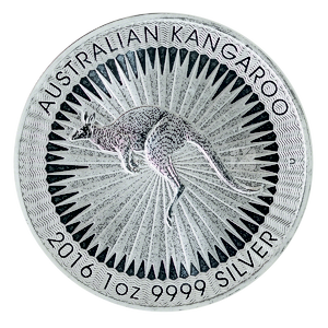 2016 1 oz Australian Silver Kangaroo Bullion Coin