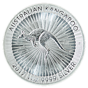 2017 1 oz Australian Silver Kangaroo Bullion Coin