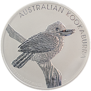 2010 1 Kilogram Australian Silver Kookaburra Bullion Coin