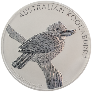 2010 1 Kilogram Australian Silver Kookaburra Bullion Coin