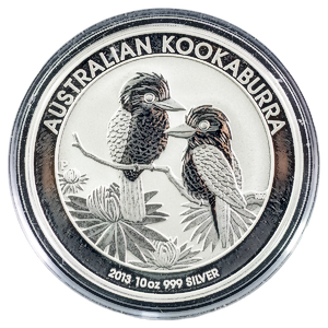 2013 10 oz Australian Silver Kookaburra Coin