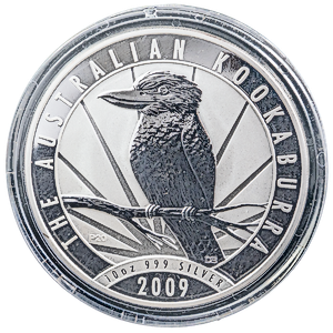 2009 10 oz Australian Silver Kookaburra Coin