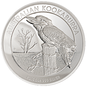 2016 5 oz Australian Kookaburra High-Relief Proof Silver Bullion Coin (Pre-Owned in Good Condition)