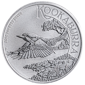 2026 1 oz Australian Silver Kookaburra Bullion Coin