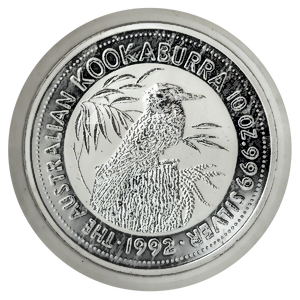 1992 10 oz Australian Silver Kookaburra Bullion Coin