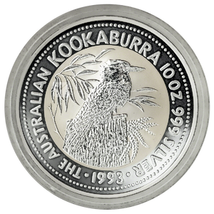 1993 10 oz Australian Silver Kookaburra Bullion Coin