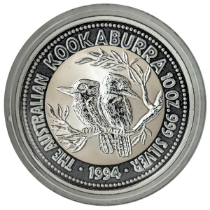 1994 10 oz Australian Silver Kookaburra Bullion Coin