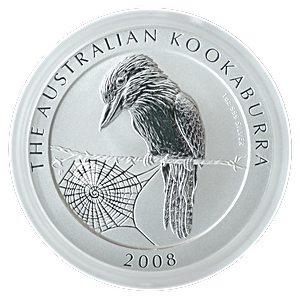 Australian Silver Kookaburra 2008 - 1 oz 