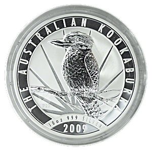 2009 10 oz Australian Silver Kookaburra Bullion Coin
