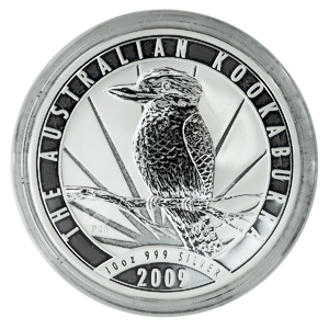 2009 10 oz Australian Silver Kookaburra Bullion Coin