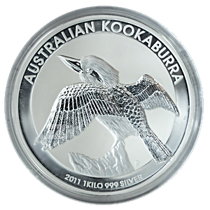 Australian Silver Kookaburra 2011 - 1 kg