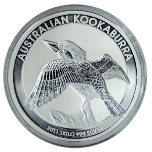 2011 1 Kilogram Australian Silver Kookaburra Bullion Coin