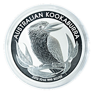 Australian Silver Kookaburra 2012 - 10 oz 