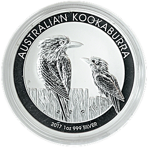 Australian Silver Kookaburra 2017 - 1 oz 