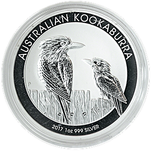 2017 1 oz Australian Silver Kookaburra Bullion Coin