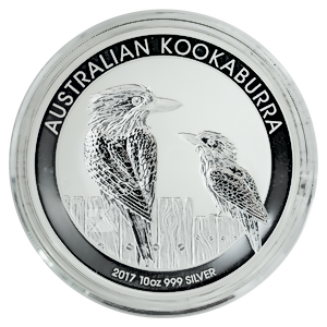 2017 10 oz Australian Silver Kookaburra Bullion Coin
