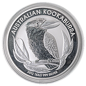 Australian Silver Kookaburra 2012 - 1 kg