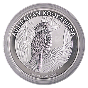 Australian Silver Kookaburra 2014 - 10 oz 