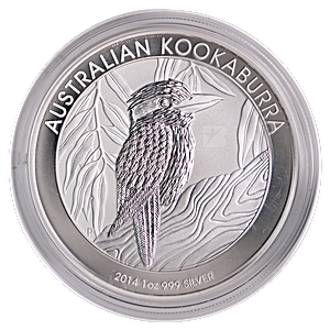 Australian Silver Kookaburra 2014 - 1 oz 