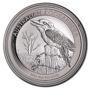 2016 10 oz Australian Silver Kookaburra Bullion Coin