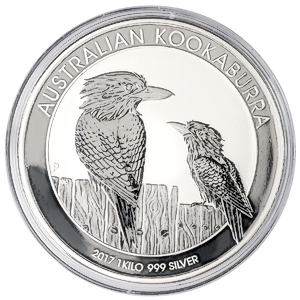 2017 1 Kilogram Australian Silver Kookaburra Bullion Coin