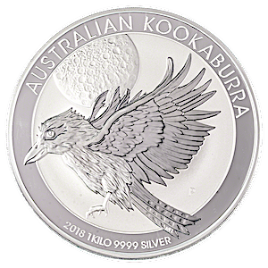 2018 1 Kilogram Australian Silver Kookaburra Bullion Coin