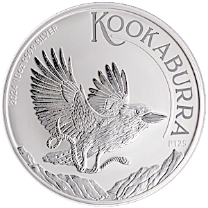 2024 10 oz Australian Silver Kookaburra Bullion Coin