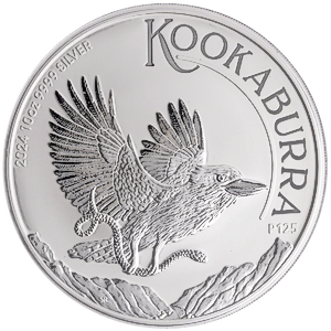 2024 10 oz Australian Silver Kookaburra Bullion Coin