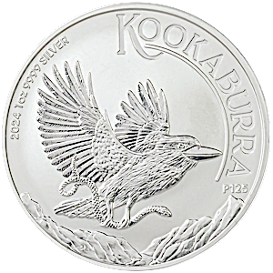 2024 1 oz Australian Kookaburra Silver Bullion Coin