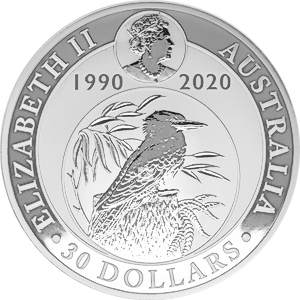 2020 1 Kilogram Australian Silver Kookaburra Bullion Coin