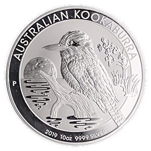 2019 10 oz Australian Silver Kookaburra Bullion Coin