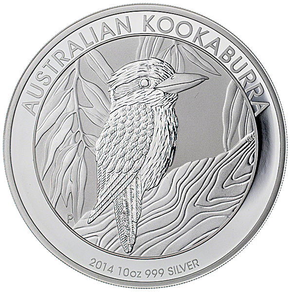 Australian Silver Kookaburra 2014 - 10 oz Australian Silver Kookaburra 2014 - 10 oz